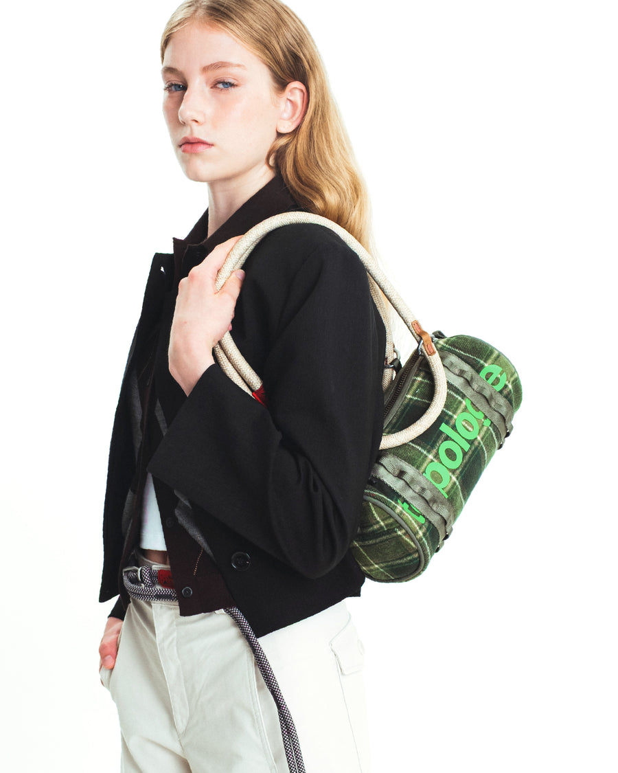 topologie　トポロジー　バレルバッグ スモール　ブラック　黒　タグ付き Barrel Bag Small（バレル バッグ スモール） – Topologie (トポロジー)