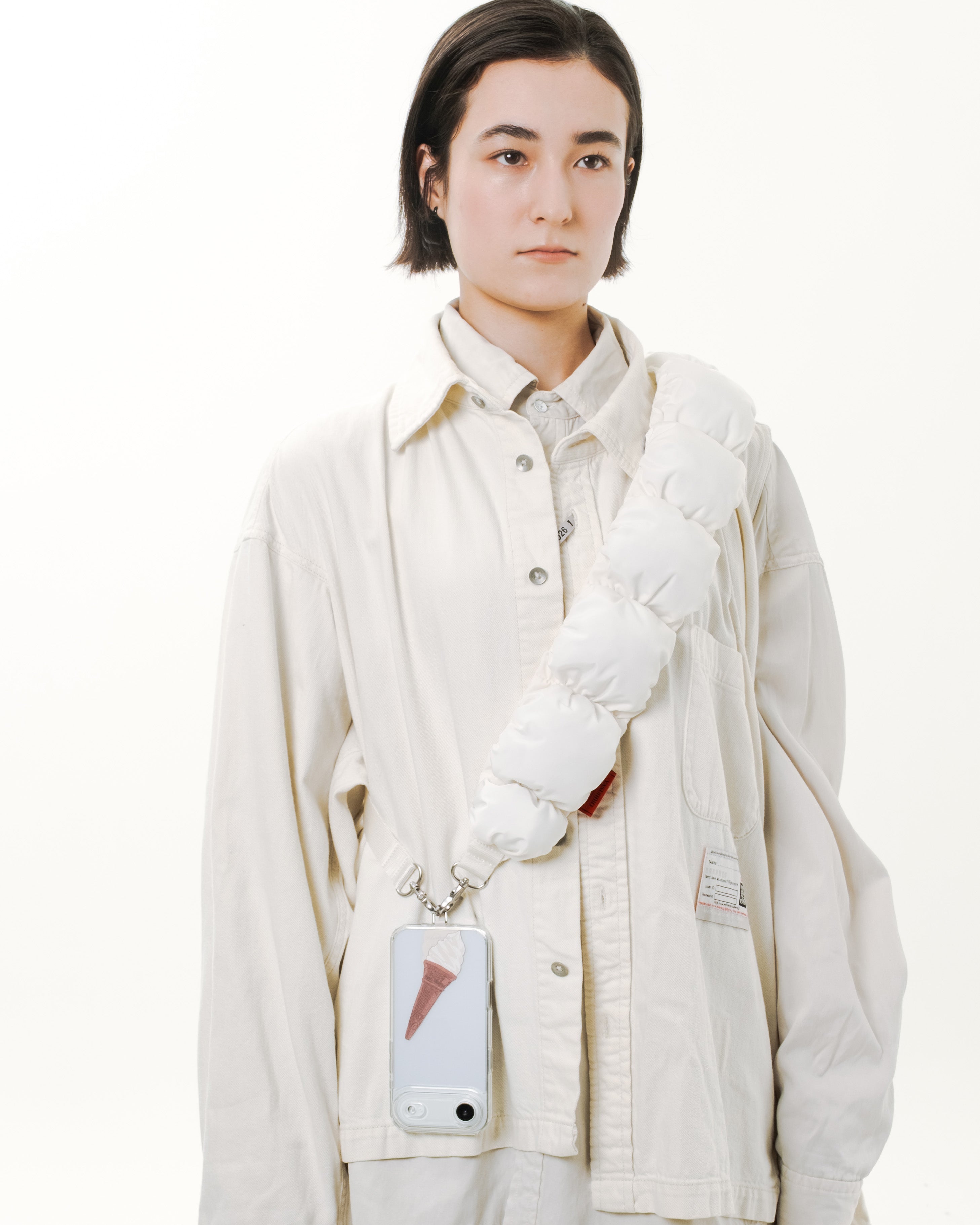 Topologie x Maison MIHARA YASUHIRO Puffer Strap