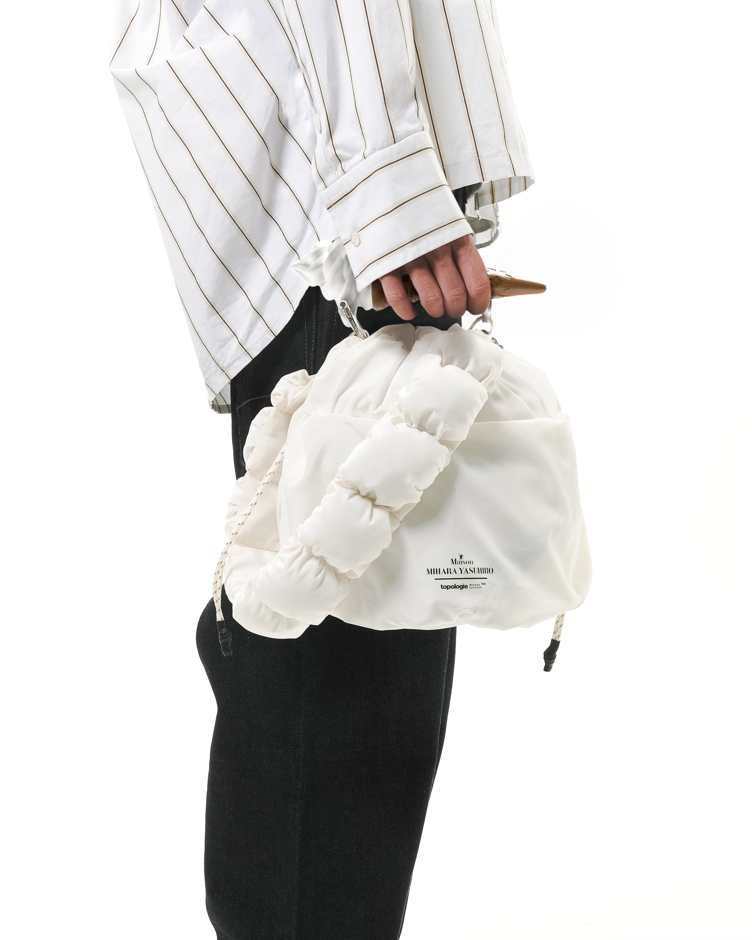 Topologie x Maison MIHARA YASUHIRO Puffer Wrist Strap